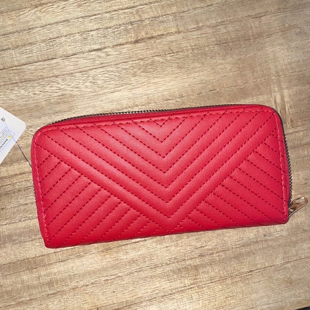 red wallet